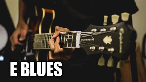 Blues Acoustic Guitar Backing Track In E Youtube