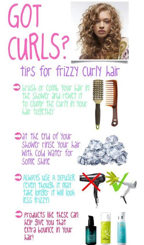 Frizzy Hair Hacks Tips Tricks How To Prevent Frizz Frizzy Curly