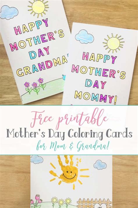 Free Printable Mother's Day Card For Grandma
