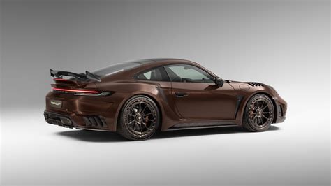 Topcar Porsche 911 Turbo S Stinger Gtr Carbon Edition 5k 2 Wallpaper