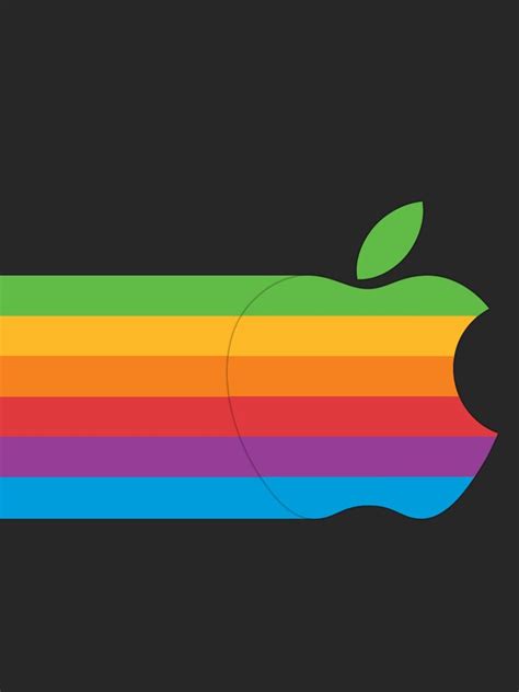 Rainbow Apple Logo Ipad Mini Wallpapers