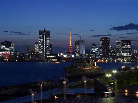 Ночной Токио обои для рабочего стола картинки фото