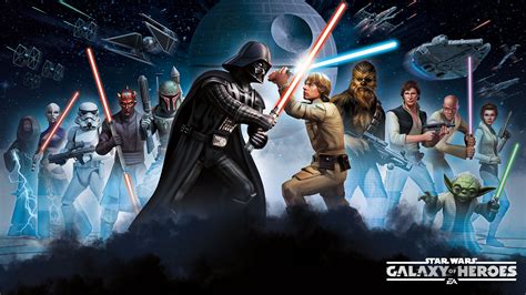 Collect Iconic Heroes And Dominate The Universe In Star Wars Galaxy Of