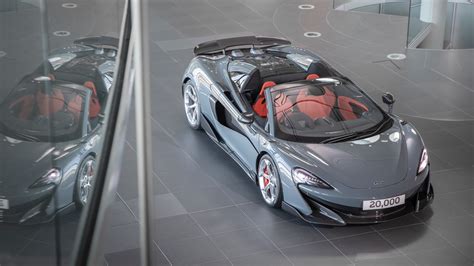 Mclaren Automotive Sees 20000th Model Roll Off The Line In Woking