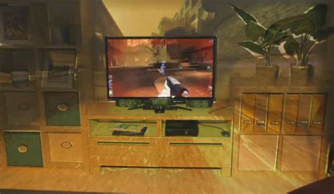 Xbox Illumiroom технология объемного свечения Microsoft Megaobzor