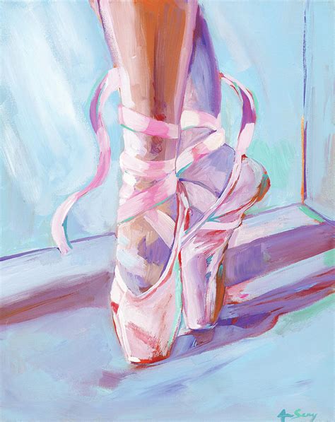 Easy Ballet Shoes Painting Ubicaciondepersonascdmxgobmx