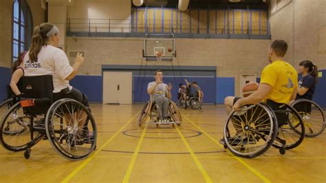 Wheelchair Basketball Practices Begin At Pitt Youtube
