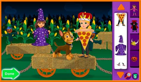 Nick Jr Halloween Dress Up Online Game Play For Free Keygames