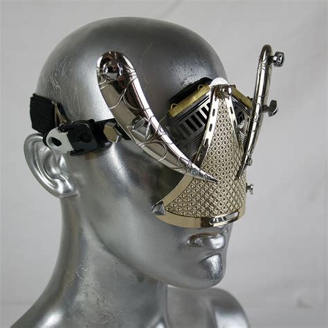 Handmade Futuristic Modern Steampunk Eyewear For Artists With Horns