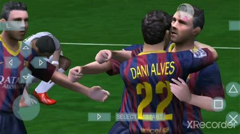 Fifa 14 Ppsspp Gameplay Barcelona Vs Real Madrid Youtube