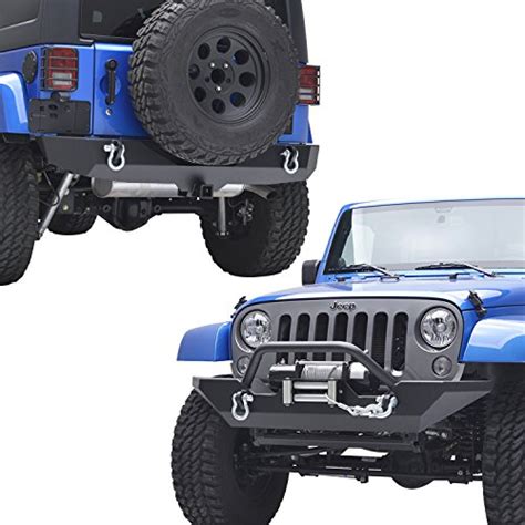 Buy E Autogrilles 07 16 Jeep Wrangler Jk Rock Crawler Front Bumper With
