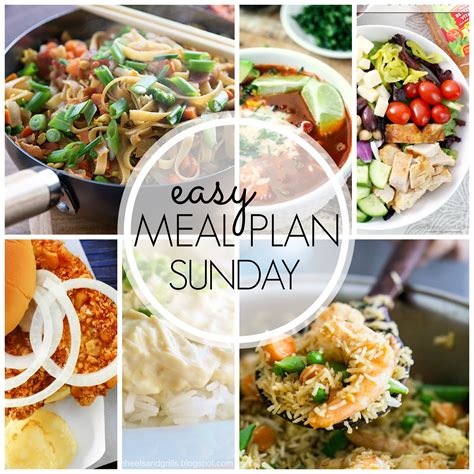 Easy Meal Plan Sunday 42 Mandys Recipe Box