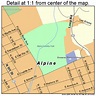 Alpine Texas Street Map 4802104