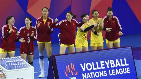 China Cruise Past Turkey At Fivb Womens Volleyball Nations League Cgtn