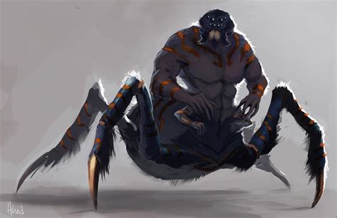 Male Arachnoid By Artsed On Deviantart
