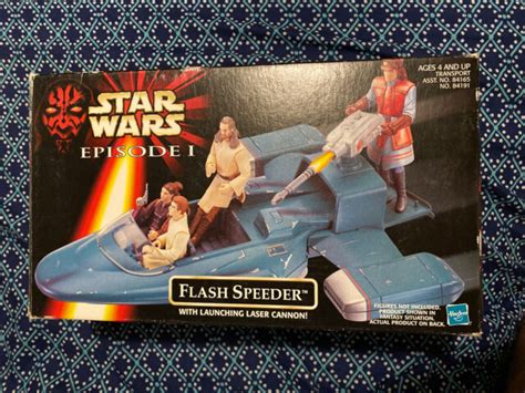 Star Wars Flash Speeder Vehicle Episode 1 I Phantom Menace Hasbro 1998