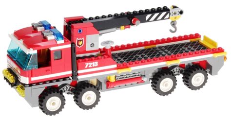 Lego City 7213 Off Road Fire Truck And Fireboat Decotoys