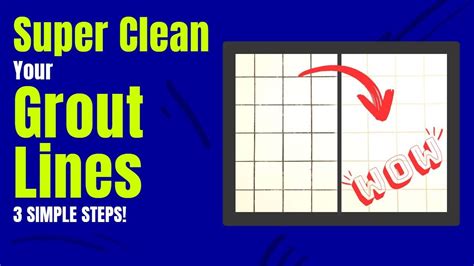 Best Way To Clean Grout Ever Youtube