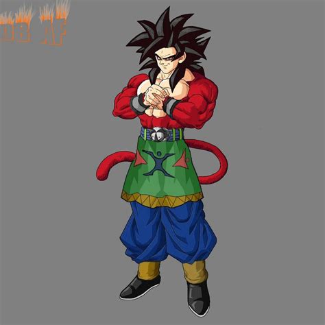 Dragon Ball Af Goku Ssj4 Ssj4 Goku By Blackflim On Deviantart The