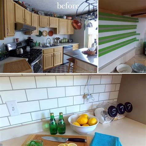 19 cheap and easy ways to update your kitchen in 2019. 24 Cheap DIY Kitchen Backsplash Ideas and Tutorials You ...