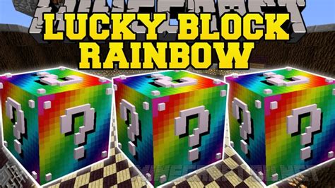 Rainbow Lucky Block Mod V181 18 › Mods › Mc Pcnet — Minecraft