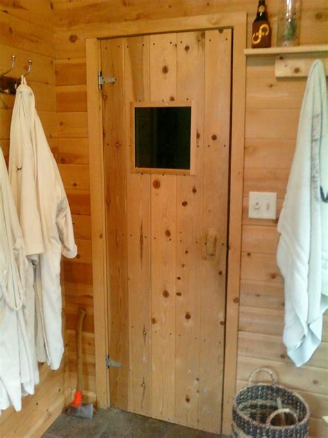 Build Your Own Sauna Door Saunatimes