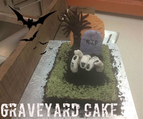 Graveyard Cake 8 Steps With Pictures Instructables