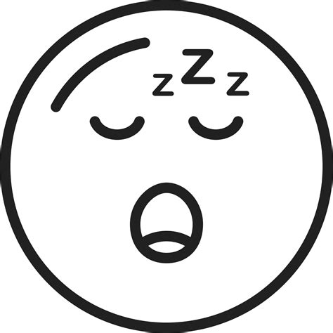 Sleeping Face Icon Vector Image Suitable For Mobile Apps Web Apps And
