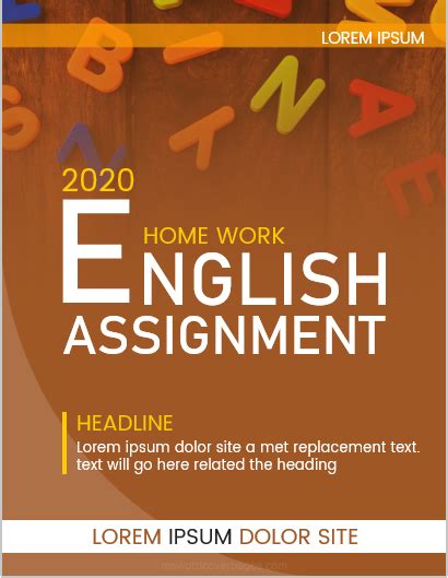 Free Assignment Cover Page Templates For Ms Word Cloud Hot Girl Hot Sex Picture