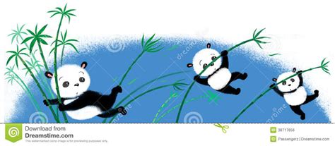 Jumping Panda Royalty Free Stock Photo 64703211