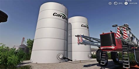 Placeable Cargill Liquid Fert Refill Tanks V10 Mod Farming Simulator