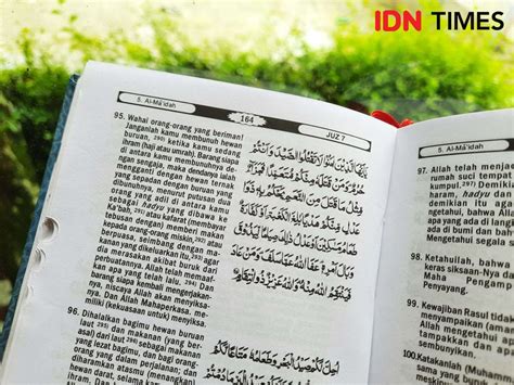 Urutan Surat Dalam Al Quran Juz 7 Dan Kandungannya