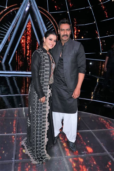 Helicopter Eela Promotions Kajol And Ajay Devgn Inseparable As They