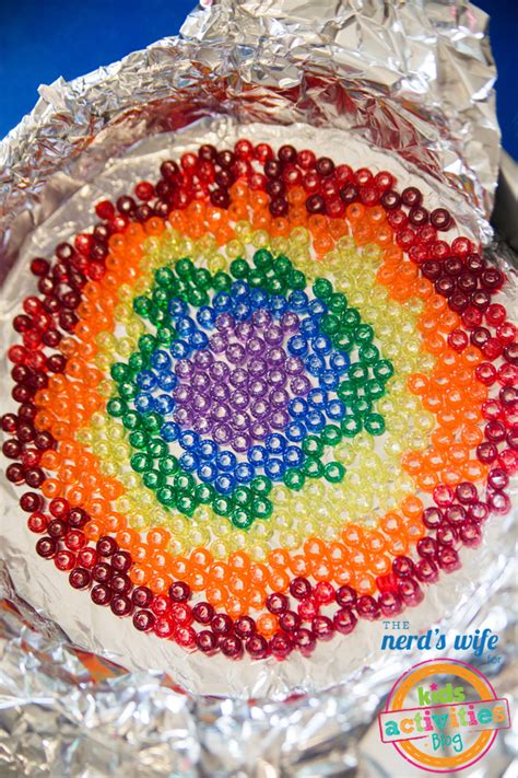 Lets Make A Melted Bead Suncatcher On The Grill Kids Activities Blog