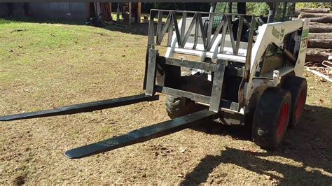 Homemade Forklift Extensions Youtube