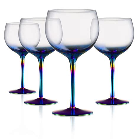 Artland 22 Oz Goblet Red Wine Glasses Set Of 4 12860b The Home Depot