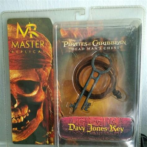 Pirates Of The Caribbean Master Replicas Davy Jones Key Hobbies And Toys Toys And Games On Carousell