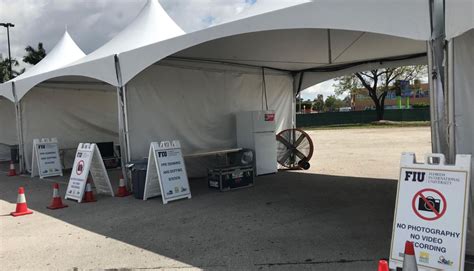 Fiu Opens Covid 19 Drive Thru Testing Site At Fairgrounds Wsvn 7news