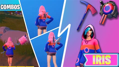 Pack De Inicio Iris Combos De La Skin Iris Fortnite Youtube