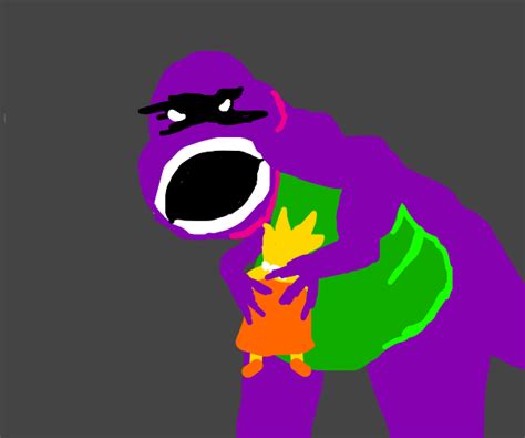 Barney Eats Child Drawception