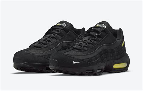 Nike Air Max 95 Black Yellow Do6704 001 Release Date Sbd