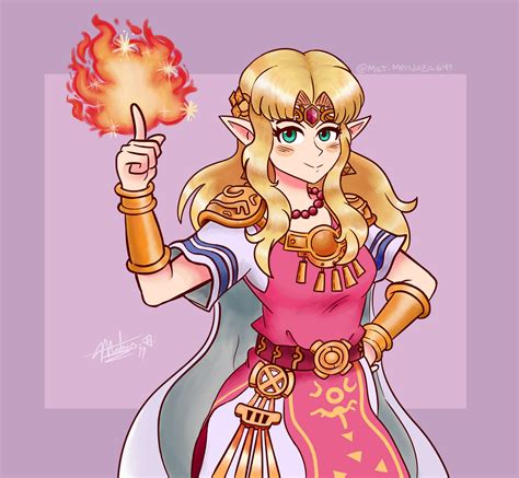 Princess Zelda Smash Ultimate By Pencacomics On Deviantart