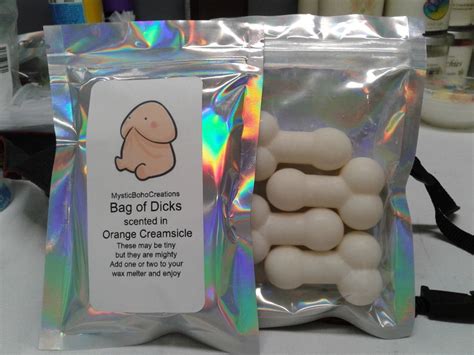 Bag Of Dicks Penis Wax Melts Adult Wax Gag T Etsy