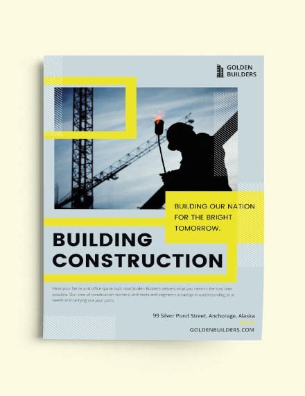30 Free Construction Company Flyer Templates Word Psd Ai Indesign
