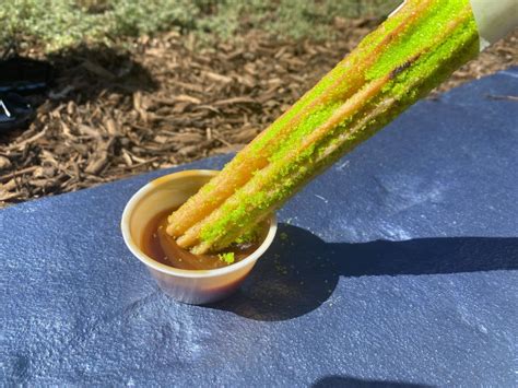 Review Green Apple Churro Is Rescued By Caramel Sauce At Buzz