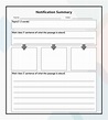 Nonfiction Summary Template