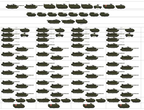 Rheinell Military Company Tank Battalion Army Infantry Tanks