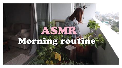 Asmr My Morning Routine Youtube