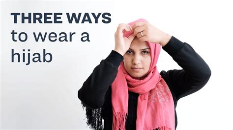 Three Ways To Wear A Hijab Youtube