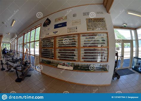 Flam Railway Museumstation Old Flam Railway Editorial Stock Image